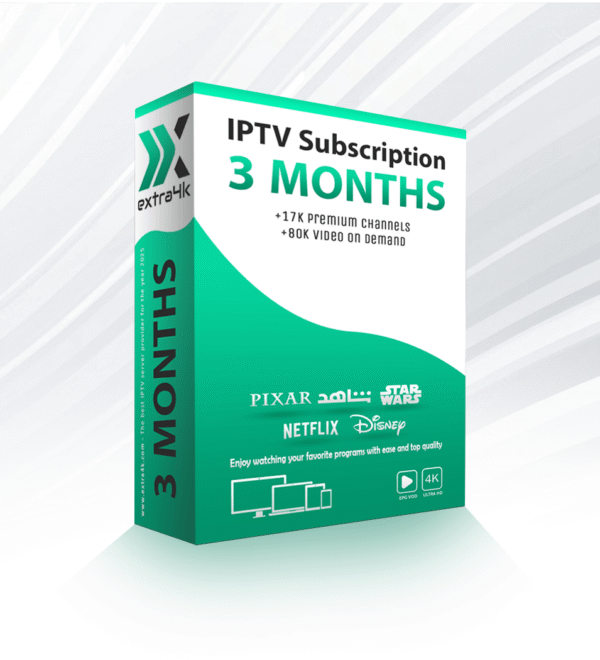 iptv subscription 3months