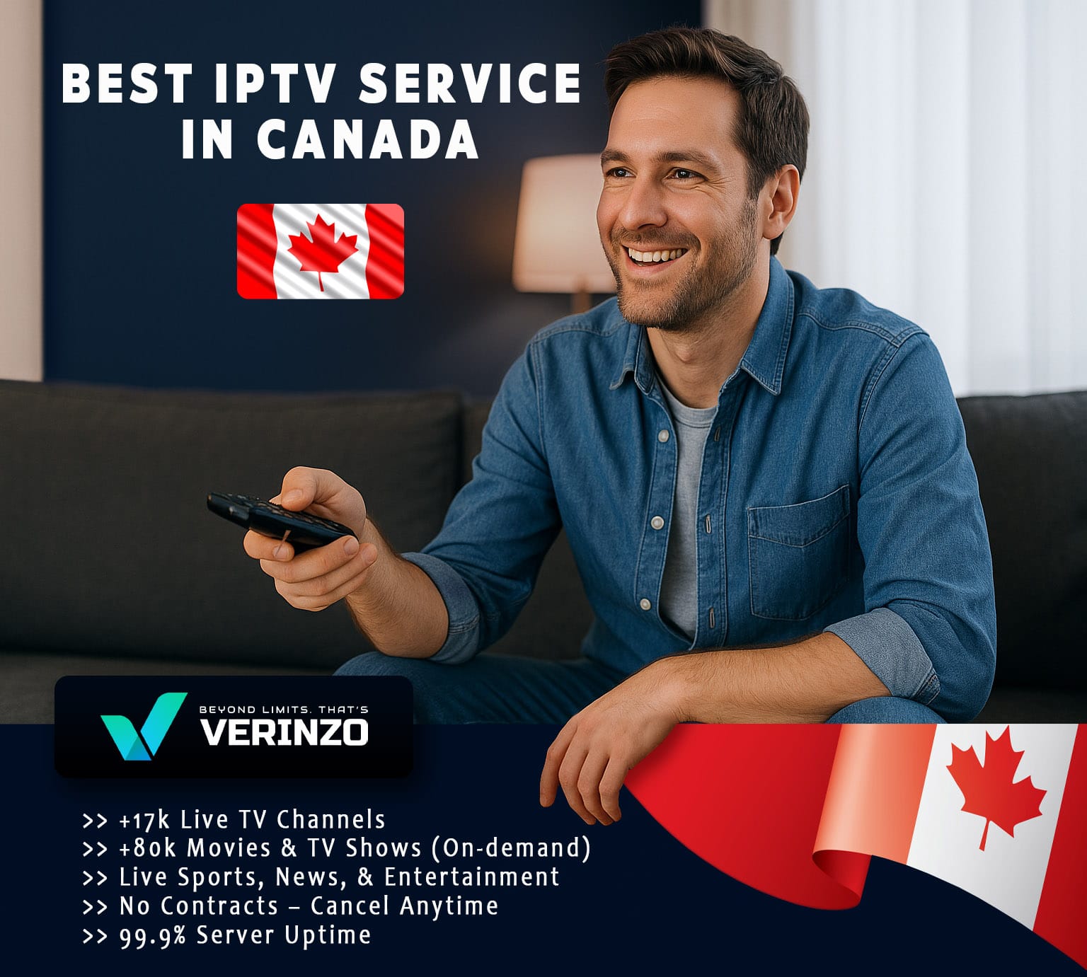 El mejor servicio IPTH en Canadá