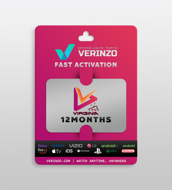 Couvrir Virgina TV 12 mois