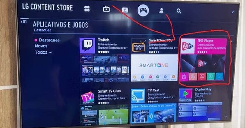ibo player on lg